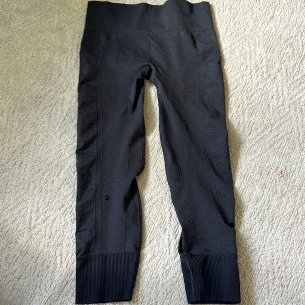 Lululemon ribbed full length leggings